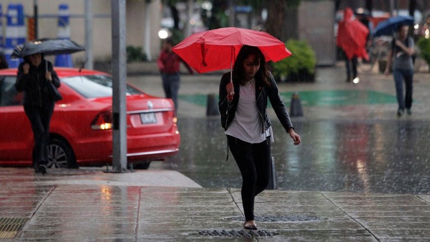 Martes de nubosidad con precipitaciones variables en cuatro regiones del país