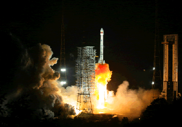 Lanzamiento del Satélite Simón Bolívar Venesat-1 29-10-2008