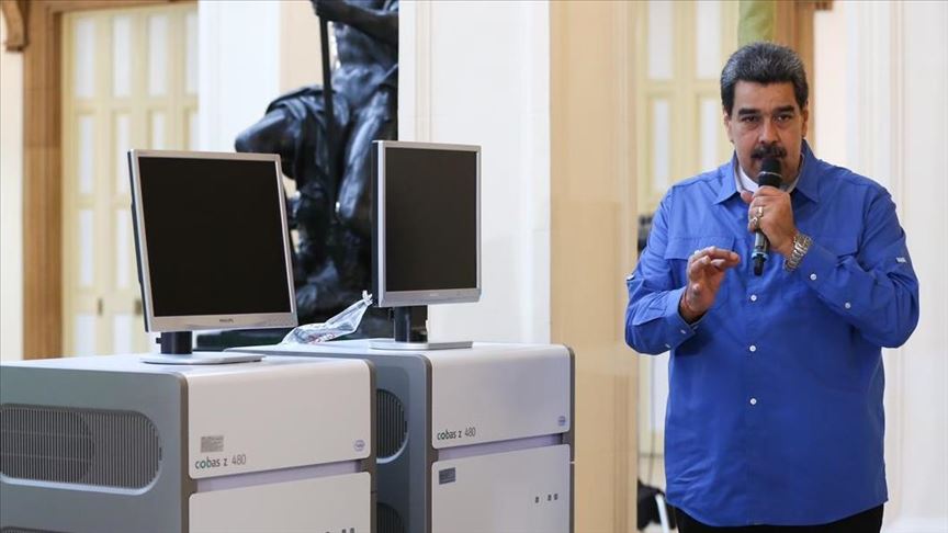 Pdte Maduro máquinas covid 19