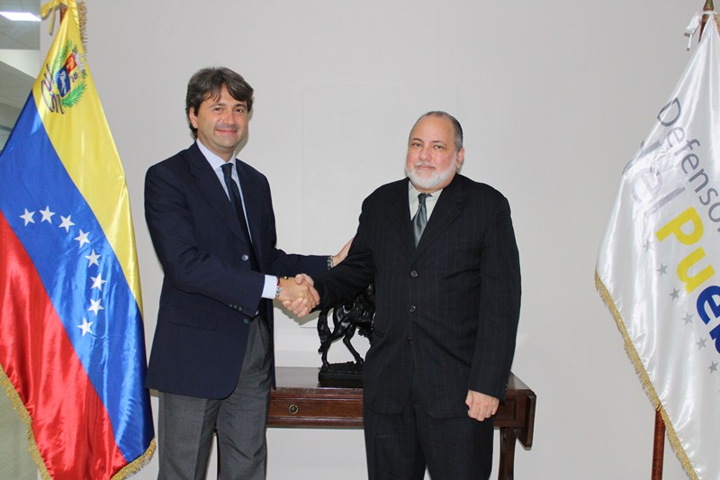 Defensor se reunió con el Coordinador Residente de la ONU