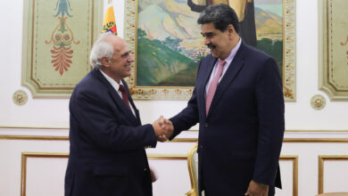 Jefe de Estado sostuvo un encuentro con el expresidente de Colombia Ernesto Samper en Miraflores