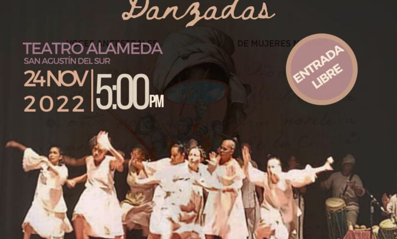 Montaje de danza sobre mujeres esclavizadas del siglo XVIII llega a San Agustín
