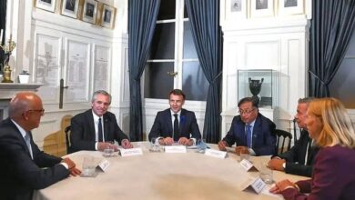 Jorge Rodríguez se reunió con los presidentes de Francia, Colombia y Argentina en el V Foro de París por la Paz