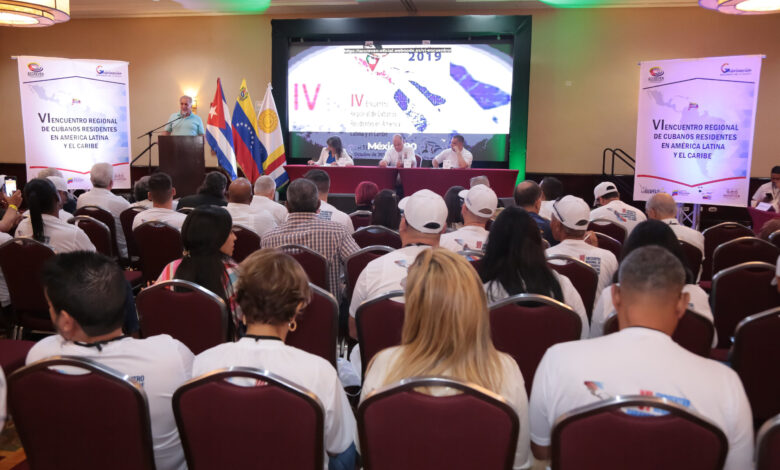 Comenzó el VI Encuentro Regional de la Red de Cubanos Residentes en Latinoamérica y el Caribe Venezuela 2023