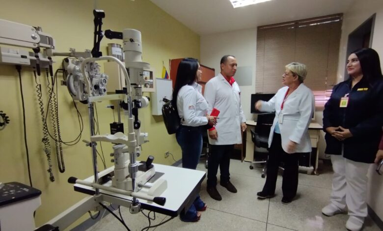 Zulia: Reactivada Unidad de Oftalmología del Hospital Coromoto