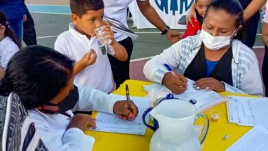 Jornada de vacunación se desplegó en escuelas del estado Zulia