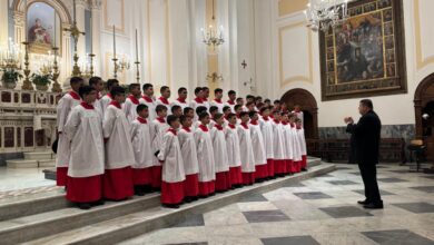 Papa Francisco saluda al Coro de los Niños Cantores del Zulia