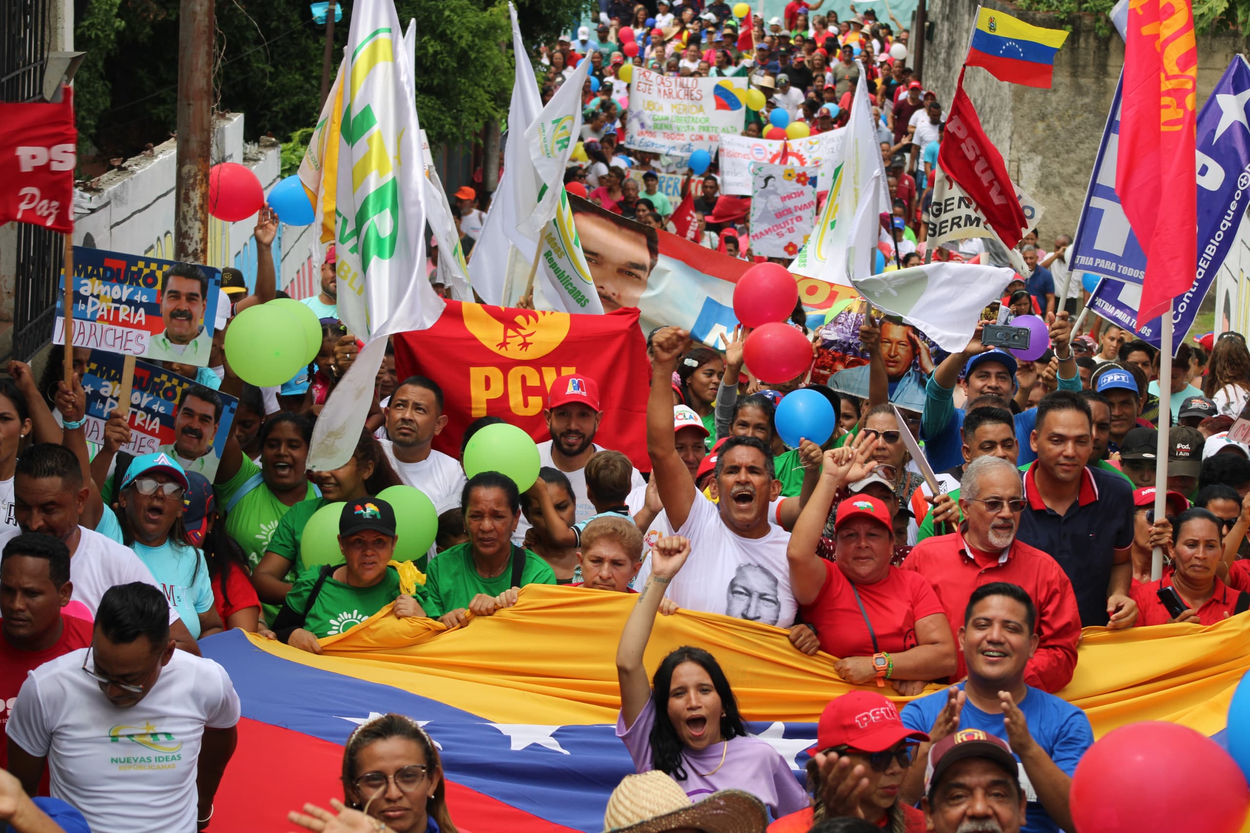 Paz Castillo se movilizó en apoyo a Nicolás Maduro - Yvke Mundial | De ...