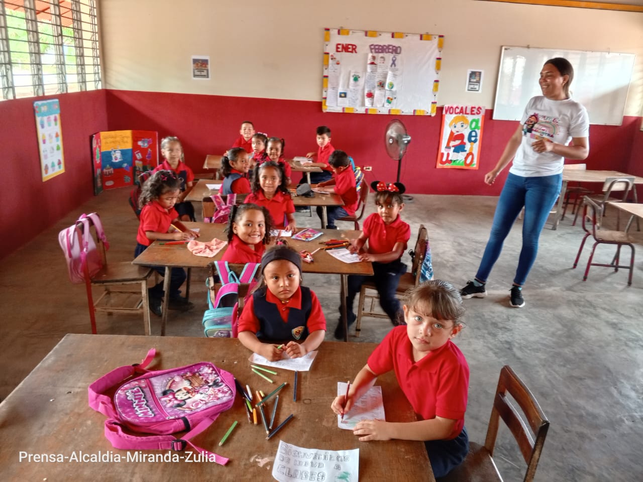 Zulia: Comuna Ana María Campos Norte II rehabilitó Escuela Básica Villa Hermosa