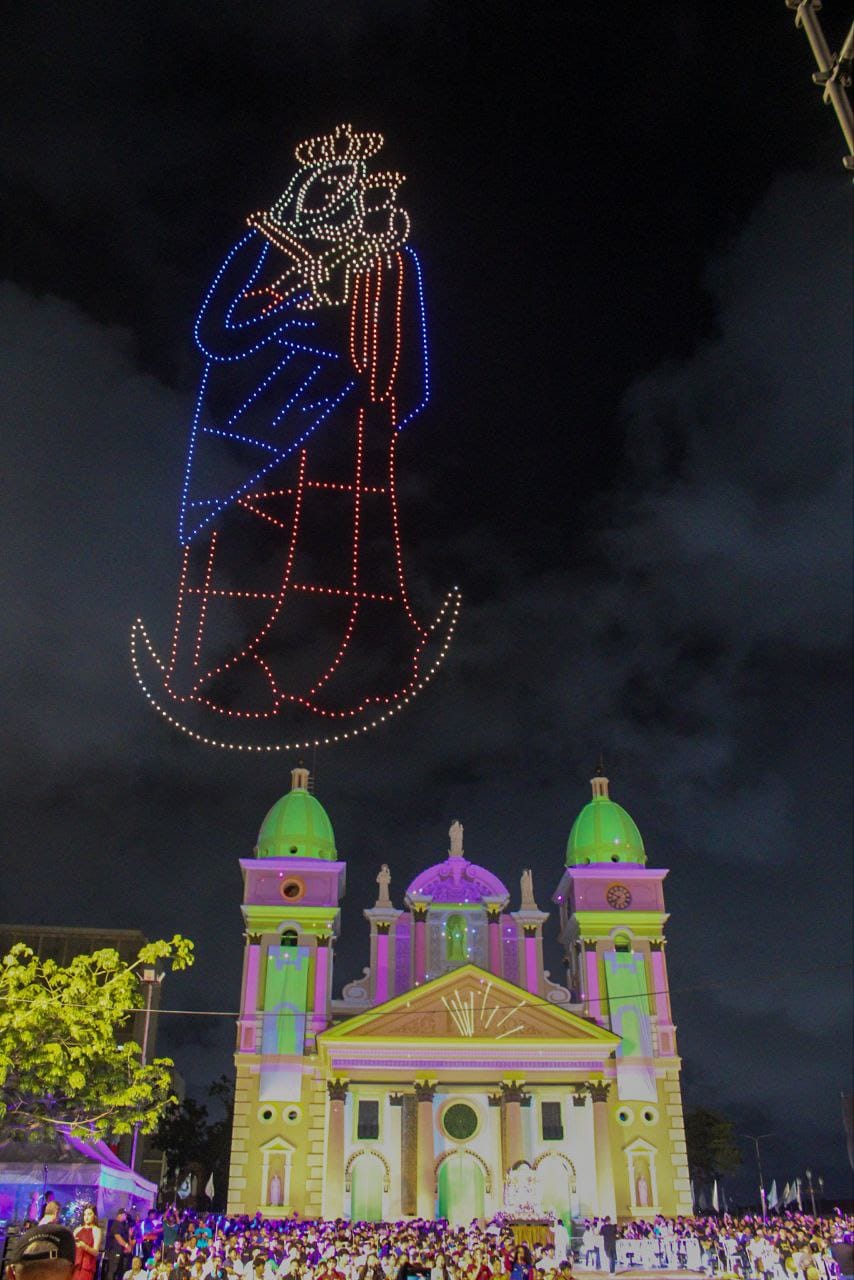 Maracaibo vibró con más de 1.600 gaiteritos y 1.500 drones en homenaje al “Parroquiano” Astolfo Romero