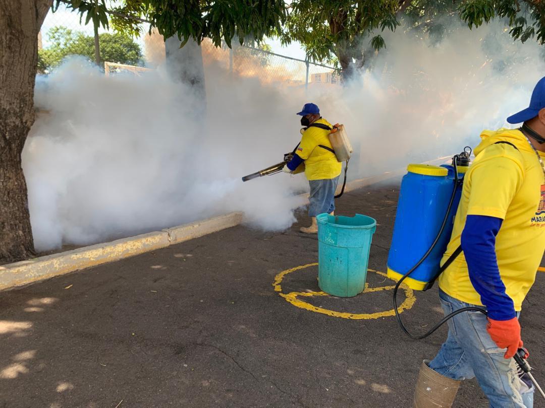 Ayuntamiento marabino recibió actualización sobre protocolos de fumigación