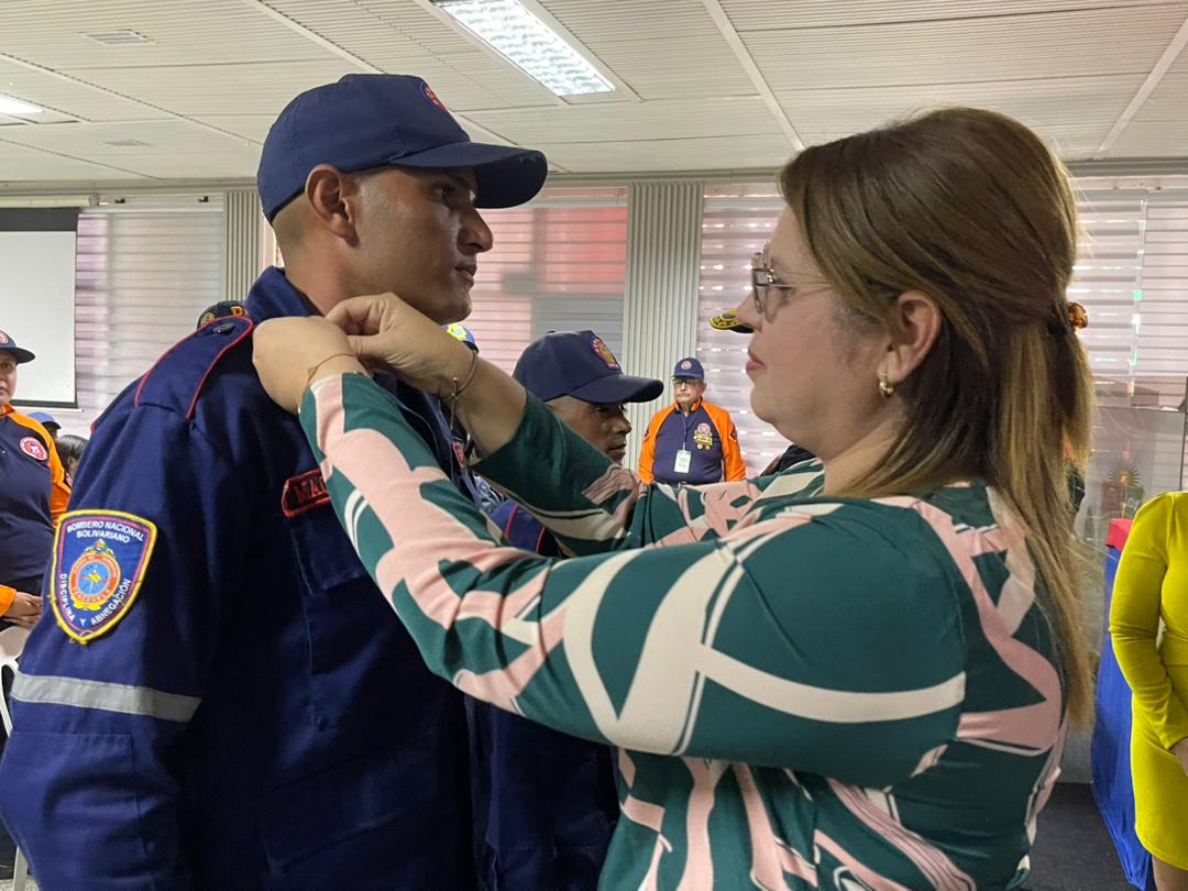 Se efectuó acto de Ascenso y Retiro en el Cuerpo de Bomberos de Santa Rita