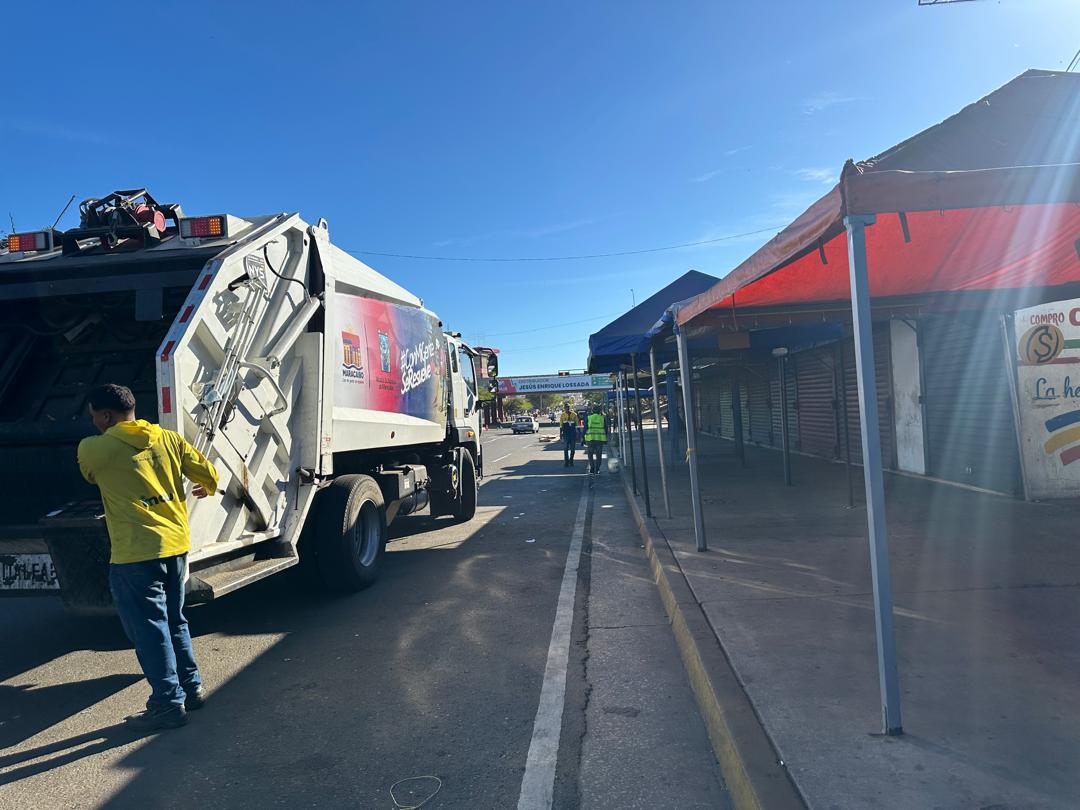 Se recogieron 150 toneladas de desechos del casco central de Maracaibo