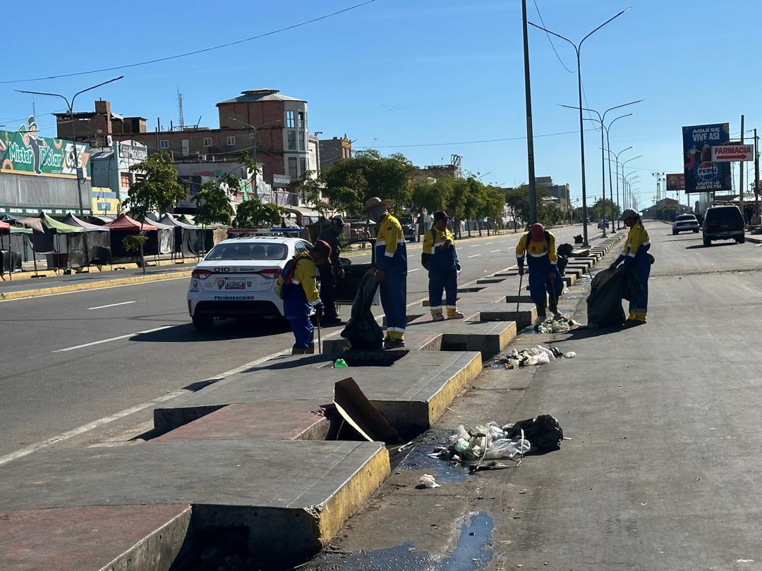 Se recogieron 150 toneladas de desechos del casco central de Maracaibo