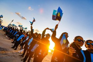 Gobernador Luis Caldera abandera delegación de atletas que representará al Zulia en los Judenacom 2025