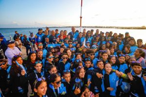 Gobernador Luis Caldera abandera delegación de atletas que representará al Zulia en los Judenacom 2025