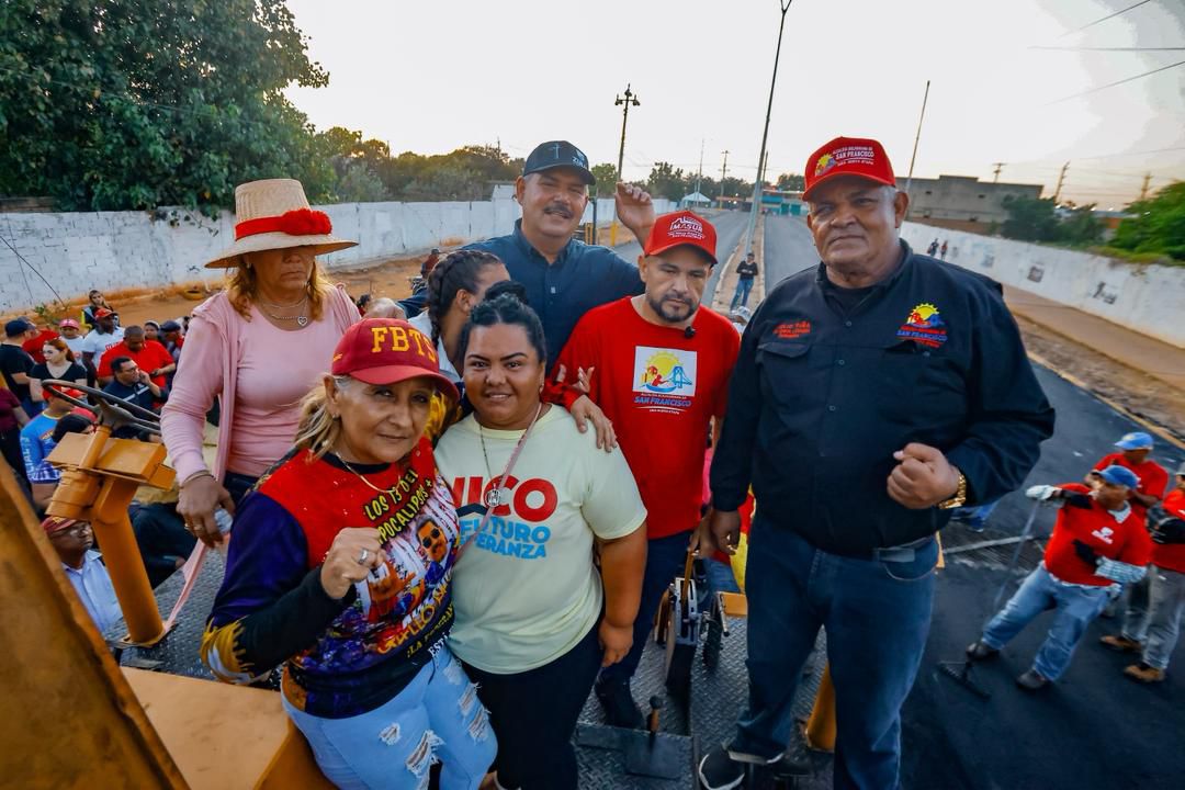 Zulia: Con 4.000 toneladas llega el Plan Estadal de Asfaltado 2025 al sector Ciudad del Sol de San Francisco