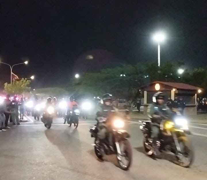 Despliegue policial en Maracaibo en el marco de las festividades navideñas