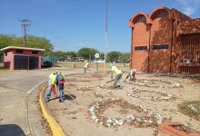 Gobierno de Carabobo realizó plan de limpieza y desmalezamiento en espacios de la Maternidad del Sur