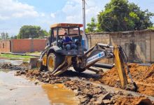 Gobernación del Zulia inició sustitución de 916 metros de colector