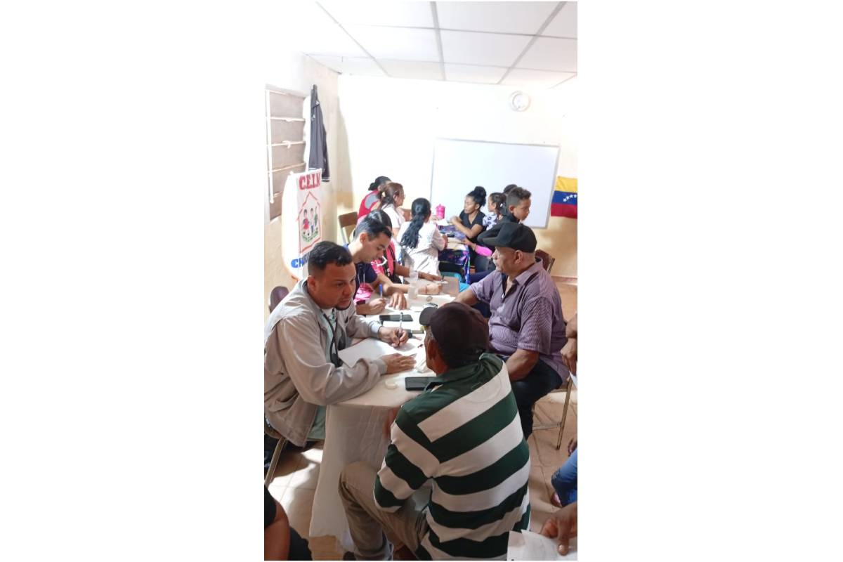 Realizada jornada social en la parroquia Arístides Calvani