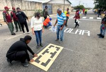 Alcaldía de Cabimas demarca y señaliza accesos a centros educativos del municipio