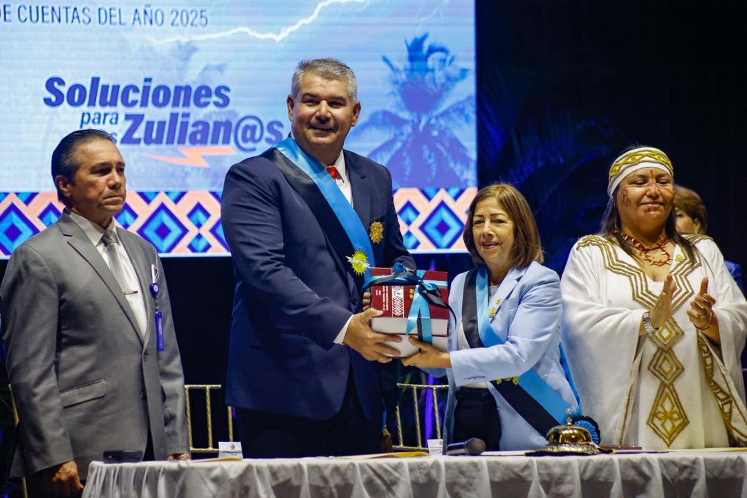 Gobernador Luis Caldera presenta Informe de Gestión 2025 con cifras positivas para el Zulia