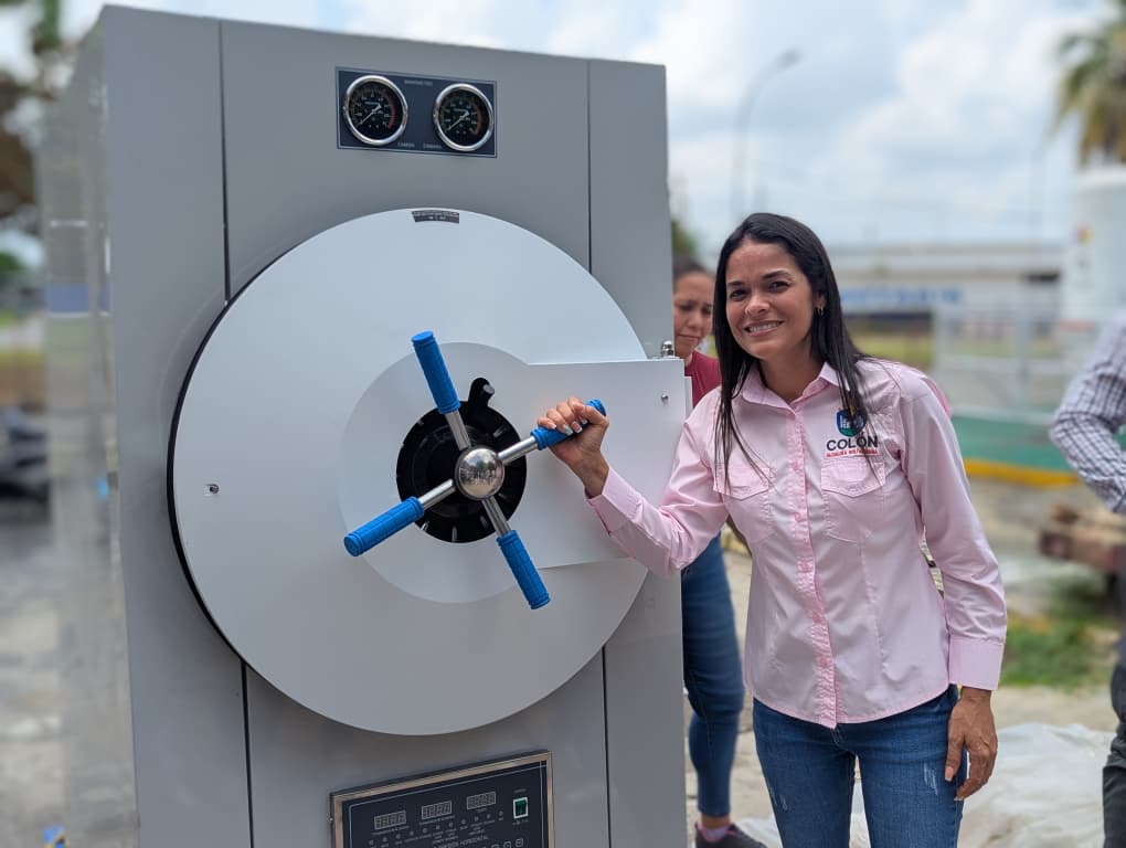 Hospital de Santa Bárbara del Zulia cuenta con moderno autoclave para optimizar atención