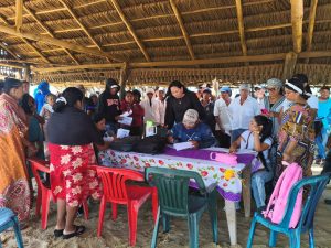 Se realiza trabajo de atención de pescadores del municipio Guajira en el estado Zulia