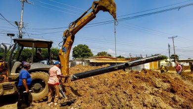 Sustituyen colector de 198 metros en la parroquia San Benito de Cabimas, en el estado Zulia