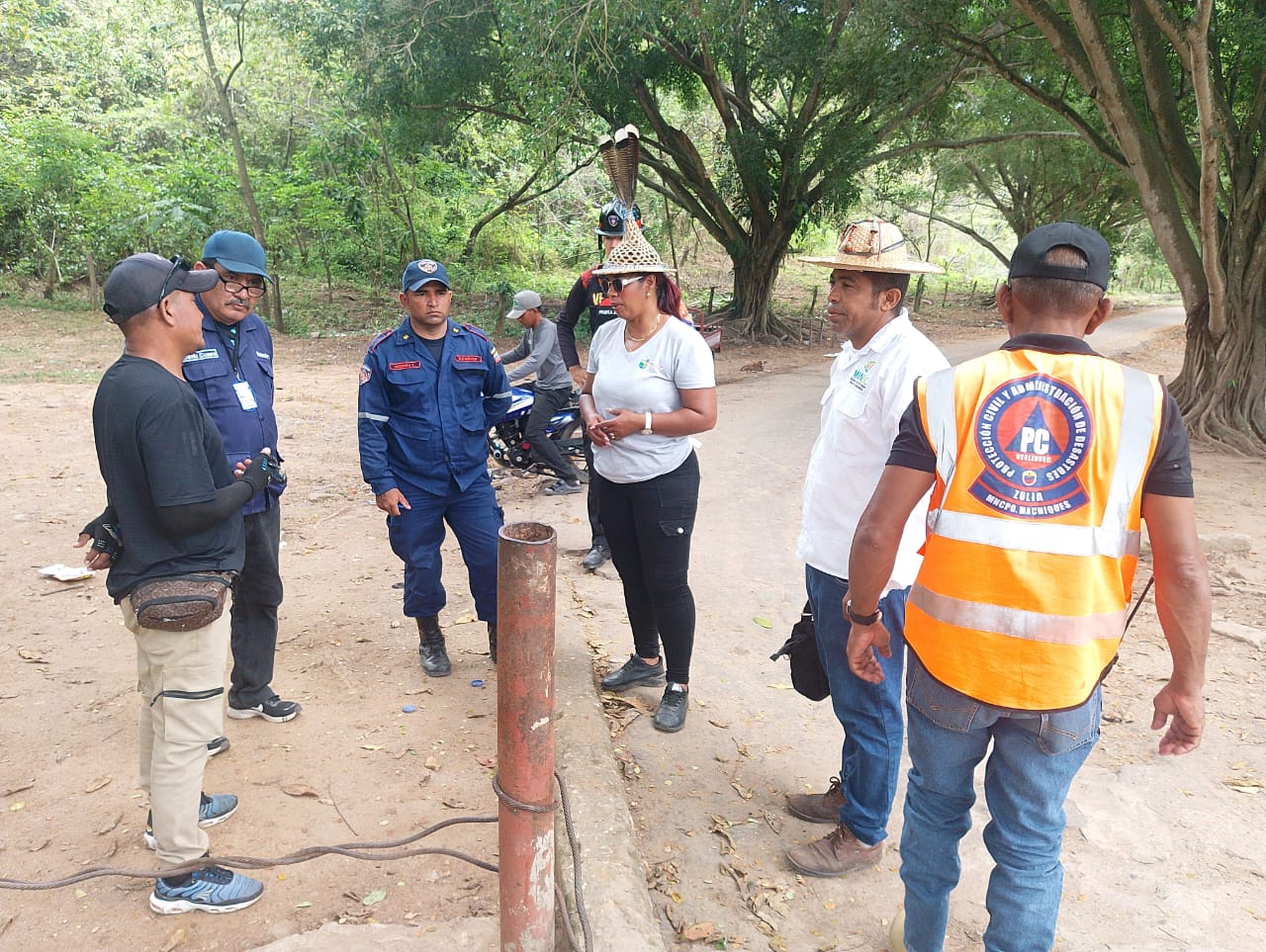 Machiques se prepara para la Semana Santa: Inspeccionan el Centro Turístico "El Capitán"