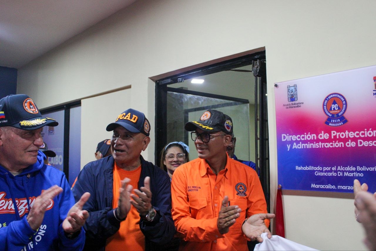 Rehabilitan sede de Protección Civil Administración de Desastres Municipal en Maracaibo