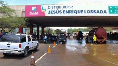Autoridades regionales y municipales atendieron las afectaciones por la lluvia caída en Maracaibo
