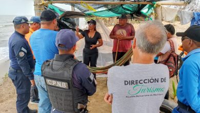 Inspección Técnica en Playa Caleta de Machiques de Perijá en el estado Zulia