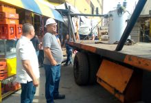 Sustituido el transformador que explotó en el Callejón de los Pobres en el centro de la ciudad de Maracaibo