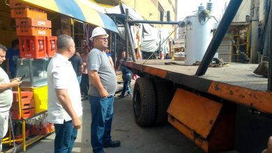Sustituido el transformador que explotó en el Callejón de los Pobres en el centro de la ciudad de Maracaibo