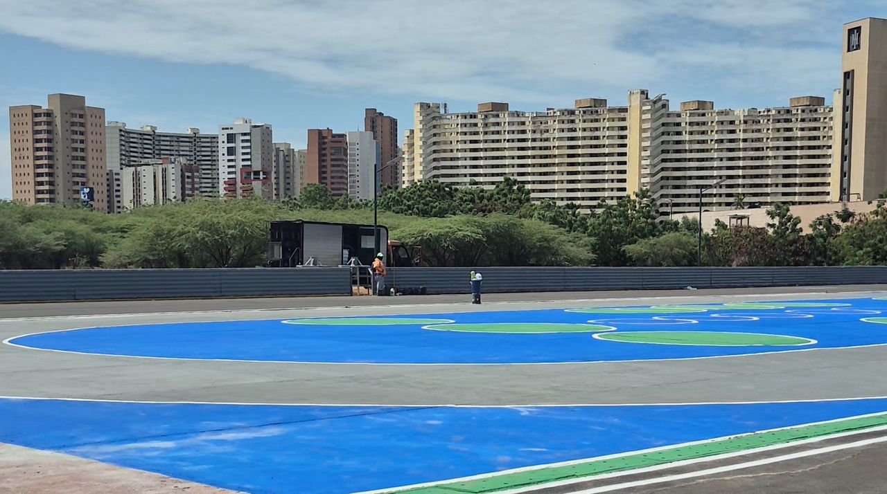 El renovado Patinódromo de La Vereda del Lago II en Maracaibo está cerca de su inauguración