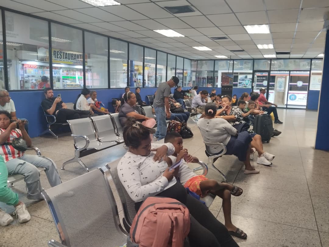 Más de 43.200 pasajeros se movilizaron por el Terminal de Pasajeros de Maracaibo