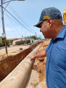 Sustituyen tuberías de aguas pluviales en el sector Buena Vista de Cabimas