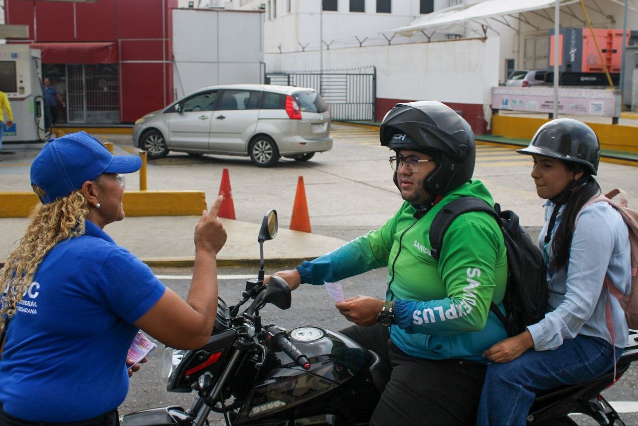 Promueve en Maracaibo Plan de concientización para reducir accidentes de tránsito