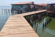 Rehabilitan más de 300 metros de caminerías de los palafitos de Santa Rosa de Agua en Maracaibo