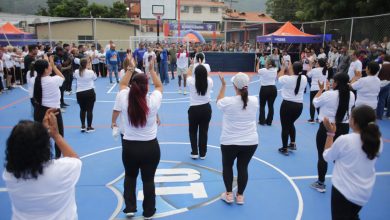 Gobernador Lacava y alcaldesa Elizabeth Niño reinauguran Parque Deportivo Barrio Unión