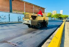 Plan Estadal de Asfaltado en avenidas de Maracaibo