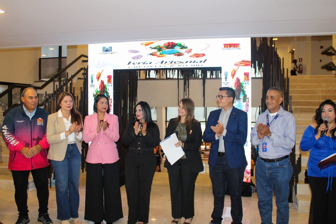 Se inauguró la Primera (I) Feria Artesanal Café, Cocuy, Cacao y Miel