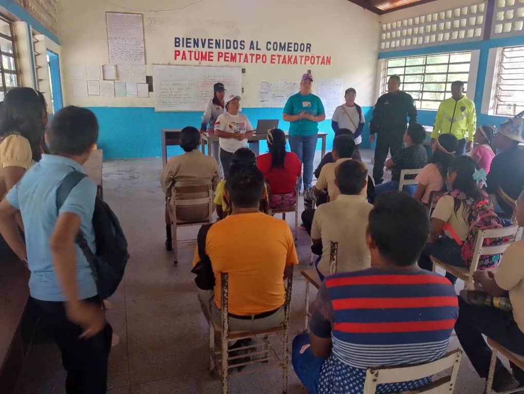 Zulia: Se dictó el Taller de sensibilización para los pueblos Originarios Yuckpa del Rio Kunana