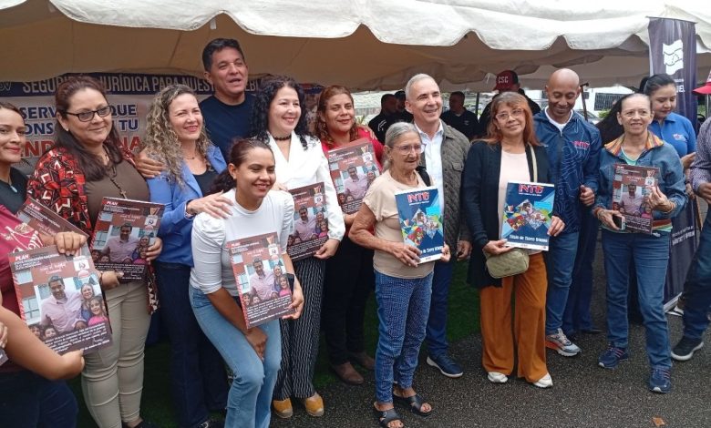 Entregaron 300 títulos de vivienda en el Táchira