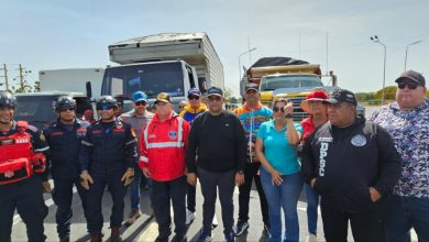 Bomberos de San Francisco en el estado Zulia salen rumbo a la zona central del país