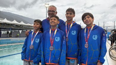 Natación marabina brilla en el Campeonato Nacional Infantil