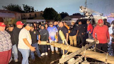 Restitución del servicio eléctrico en la parroquia Marcial Hernández del municipio San Francisco del estado Zulia