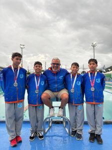 Natación marabina brilla en el Campeonato Nacional Infantil